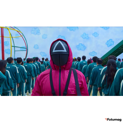 Маска из сериала Игра в Кальмара