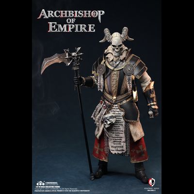 Епископ-скелет - Коллекционная ФИГУРКА 1/6 scale NIGHTMARE SERIES  STANDARD ALLOY VERSION ARCHBISHOP OF EMPIRE (NS017) - COOMODEL