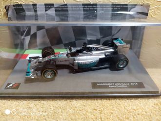 Formula 1 (Формула-1) журнал №3 (доп.тираж) с моделью MERCEDES F1 W05 HYBRID Льюиса Хэмилтона (2014)