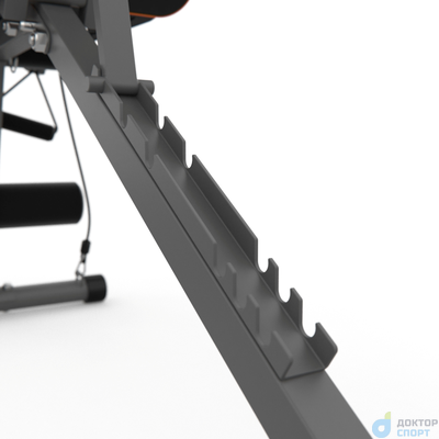 Cкамья силовая универсальная DFC с эспандерами DCH310