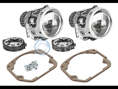 Комплект Hella 3R с рамками для замены штатных линз автомобиля Acura RDX (2006-2012 г.в.)