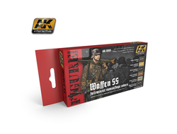 AK-Interactive: Набор акриловых красок: Германия, зимние камуфляжи специальных войск