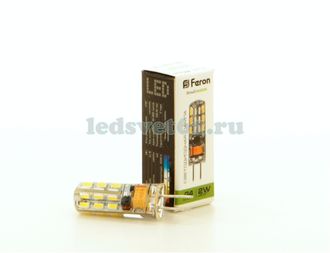 Лампа LED G4 2w 12v Feron LB-420 4000K