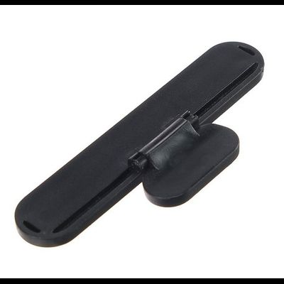 Табличка для номера телефона, красные цифры