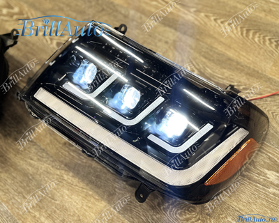 Фары Land Cruiser 100 2005-2007 в стиле 300 LED