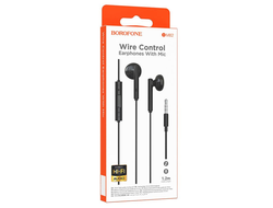 Наушники проводные Borofone BM68  black