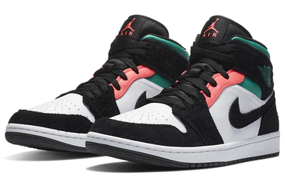 Купить оригинальные кроссовки Nike Air Jordan 1 Mid SE South Beach Black 852542-116