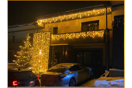 Украшение дома к Новому Году в Иркутске