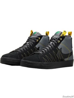 NIKE BLAZER MID ACCLIMATE BLACK/YELLOW Мужские (41-45)