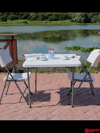 Стол для кейтеринга 860х860 складной пластиковый