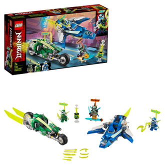 LEGO Ninjago Конструктор Скоростные машины Джея и Ллойда, 71709