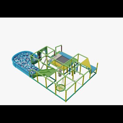 Детский игровой лабиринт 7 х 4,1 х 3,6м.
