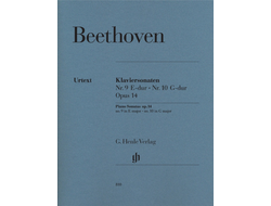 Beethoven. Sonaten №9, №10 op.14: für Klavier