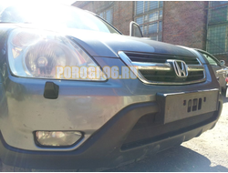 Защита радиатора Honda CR-V II 2002-2004 black