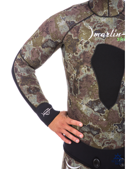 Гидрокостюм неопрен 7мм Marlin SKILUR green р.48