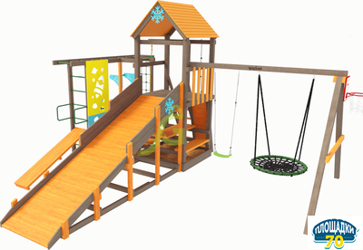 Детская площадка IgraGrad Спорт 1 с зимним модулем Новосибирск