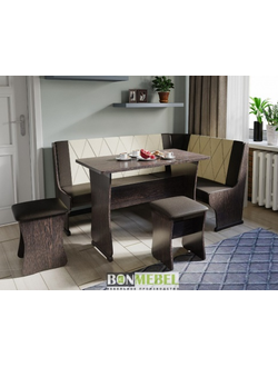 Кухонный уголок Гамма тип 2 Венге (Бонмебель)