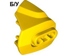 ! Б/У - Hero Factory Armor with Ball Joint Socket - Size 3, Yellow (90641 / 4599097 / 4632601) - Б/У