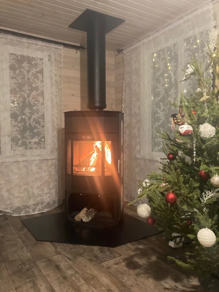 Печь и часть материалов наши. Монтаж не наш... Есть вопросики...