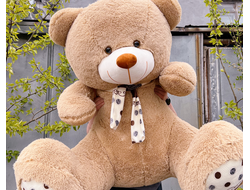 Огромный плюшевый мишка 170 см кремовый Барни