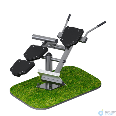 Скамья для пресса + гиперэкстензия