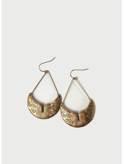 (АРТИКУЛ: 5566) СЕРЬГИ ЖЕНСКИЕ, КРУПНЫЕ ПОДВЕСКИ, ЦВЕТ "БРОНЗА"