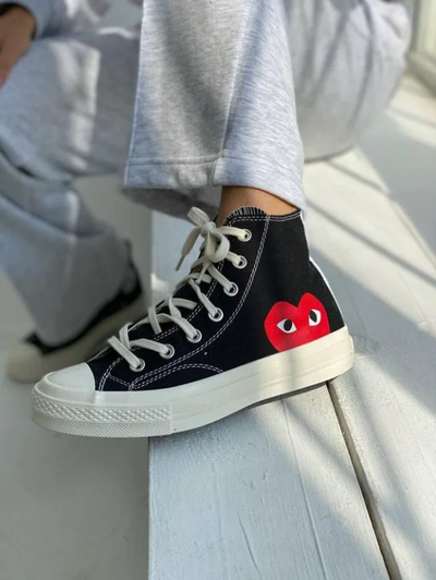 Весенние Конверс Converse Comme Des Garcons купить не дорого 150204C