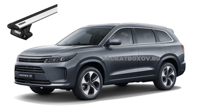 Дуги THULE (EvoFlushRail) для SERES M7, AITO M7