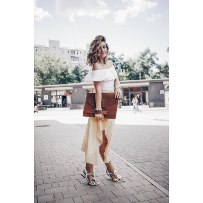 Клатч Ginger Bird Brooklyn 15 Coffee