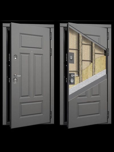 ЙОШКАР-ОЛА. АНТАРЕС. СТАЛЬ 2 мм. НЕАПОЛЬ (ТРЕХКОНТУРНАЯ). ЯСЕНЬ ГРАФИТ/ БЕЛЫЙ МАТОВЫЙ. ПОВЫШЕННАЯ ТЕПЛО- И ЗВУКОИЗОЛЯЦИЯ.