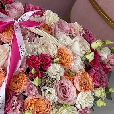 КОРЗИНА МИКС ЦВЕТОВ №28