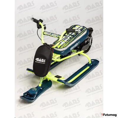 Детский Электроснегокат BARS Зеленый