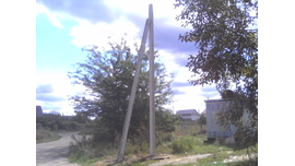 Монтаж опор, воздушной ЛЭП, ревизия подстанции в с.Семилукские Выселки, г.Воронеж.