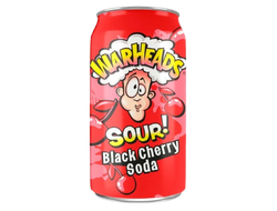 Газированный напиток WarHeads Sour Black Cherry Soda 355мл