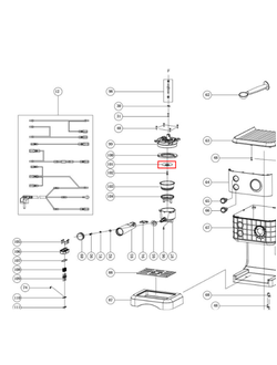Фильтр сито диффузора для кофеварки Normann ACM-425, ACM-426 купить