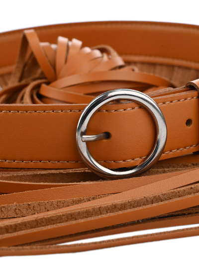 Bonny пояс с бахромой 80 Желтый