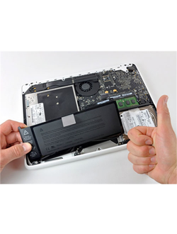 Замена батареи /аккумулятора на ноутбуке Apple