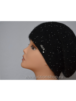 vyazanyy-beret-chernogo-cveta-italiya-vizio-s-biserom-kupit