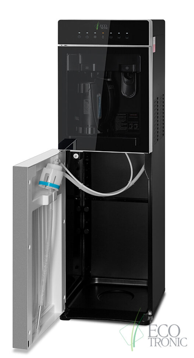 Кулер с чайником Ecotronic M15-LXKEM silver