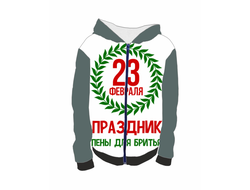 Толстовка 3D с полной запечаткой на 23 февраля №18