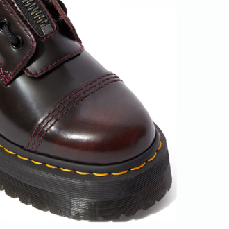 Ботинки Dr. Martens Sinclair Arcadia Leather бордовые женские