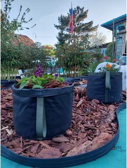 Кашпо 15 литров с ручками