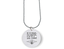 Кулон с гравировкой #1 ВДВ