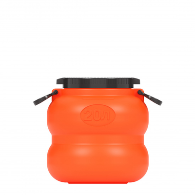 Канистра-бочка "Байкал" с навесными ручками 20 л