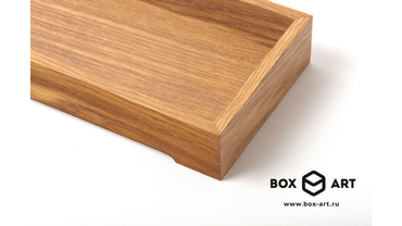 7082 Подставка для подачи столовых приборов, массив дуба. 