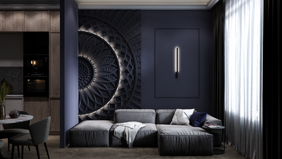 Панно гипсовое SHANGRILA артикул SPN11