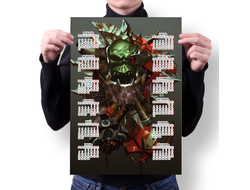 Календарь настенный Warhammer 40000, Вархаммер 40000 №7