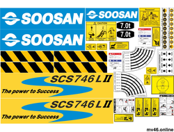 КМУ Soosan SCS 746 L II (комплект)