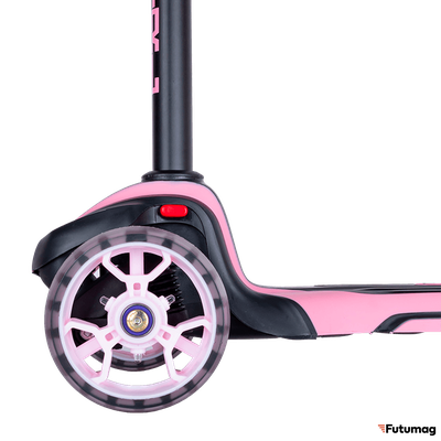 Детский самокат TechTeam Surf Girl 2021 розовый