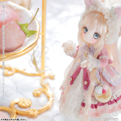 Кукла 1/12 Sugar Cups Chocolala ~Strawberry Milk Cat~